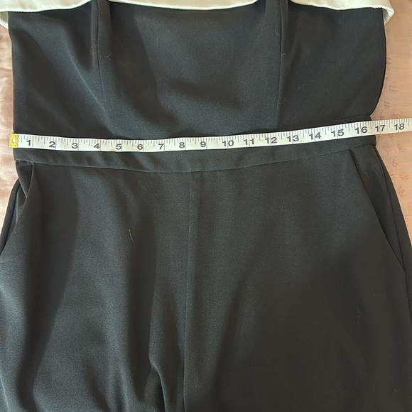 ✨ NEW White House black market elegant fitted bustier cropped jumpsuit 14 WHBM - Picture 13 of 15